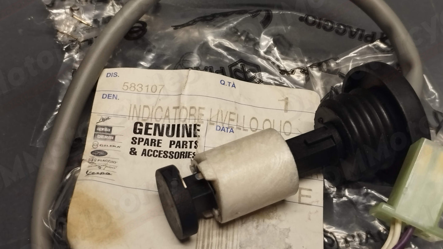 Piaggio geunine new ice liberty nrg runner typhoon sr sonar oil level sensor pn 583107