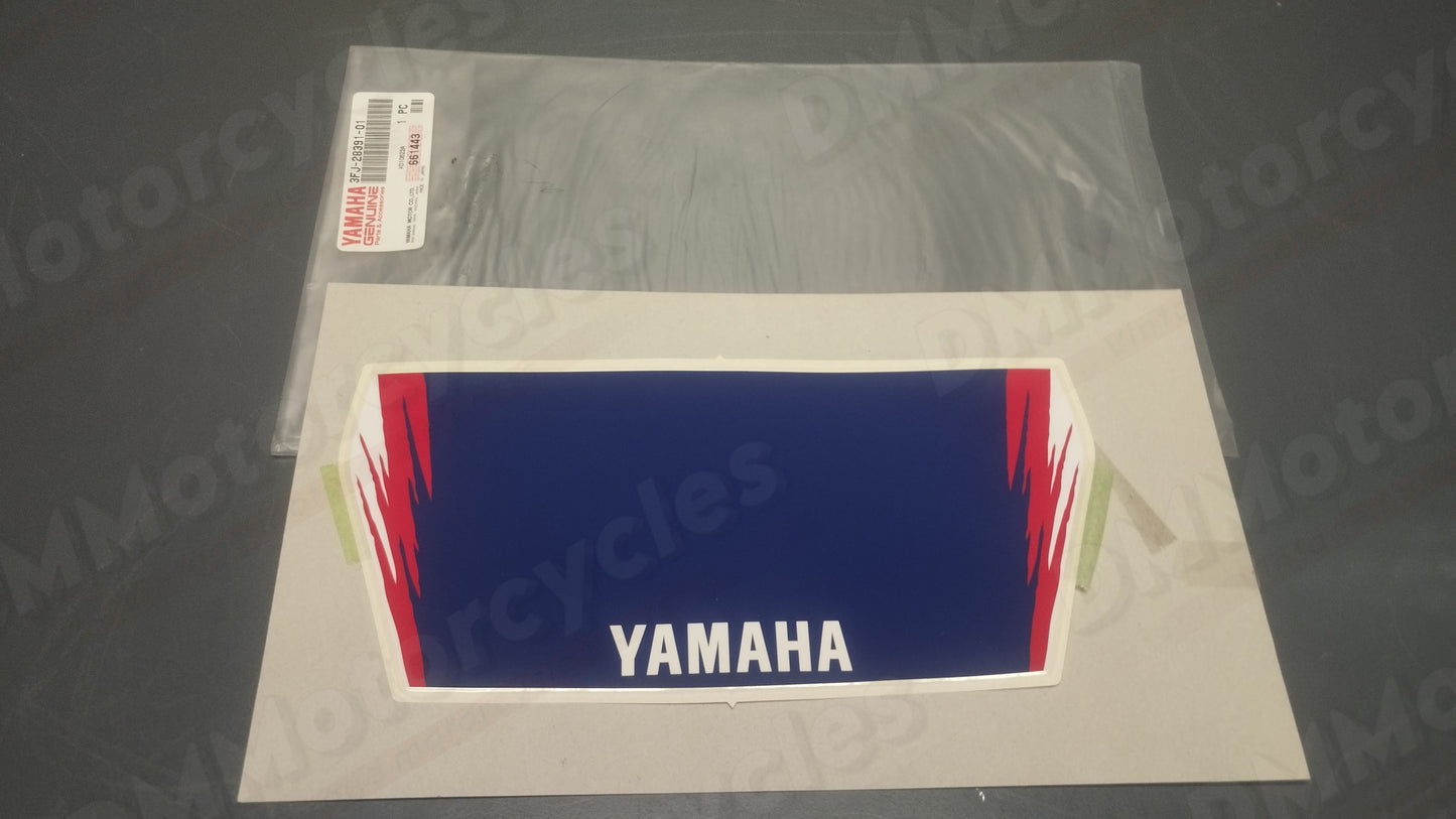 Yamaha genuine new dt175 1996 cowling 1 emblem type a decal pn 3fj-28391-01