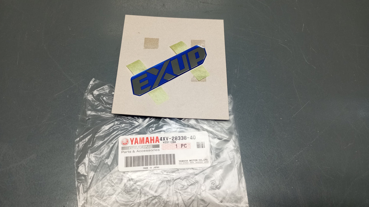 Yamaha genuine new yzf r1 2000 emblem sticker decal pn 4xv-28338-40