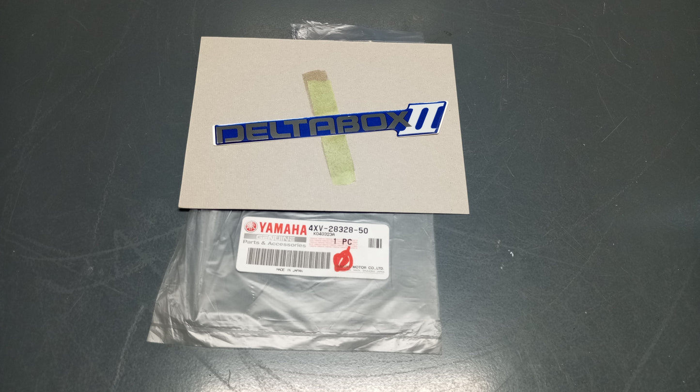 Yamaha genuine new yzf r1 2000 emblem sticker decal pn 4xv-28328-50
