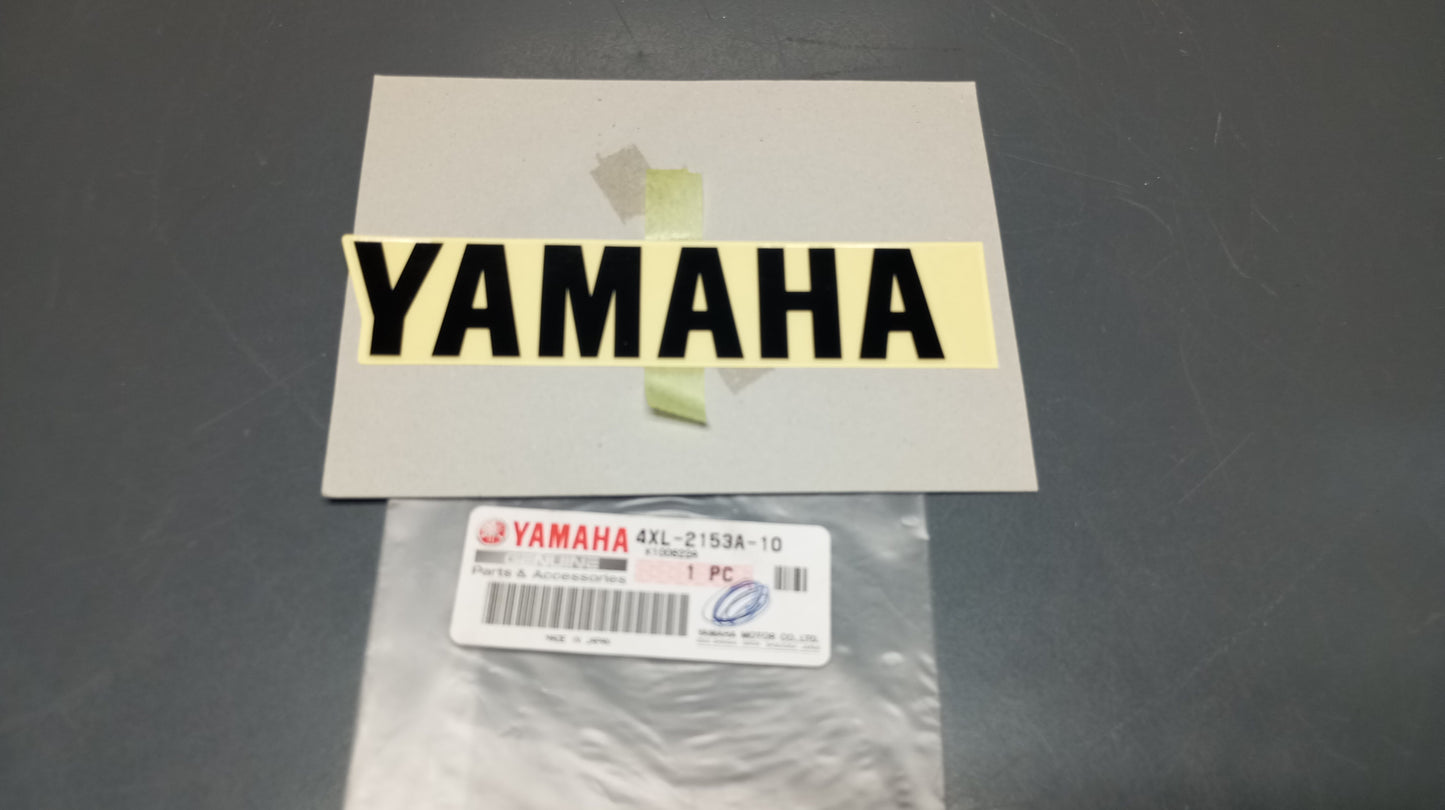 Yamaha genuine new yz250 125 426 450 80 85 wr250 400 450 emblem sticker decal pn 4xl-2153a-10