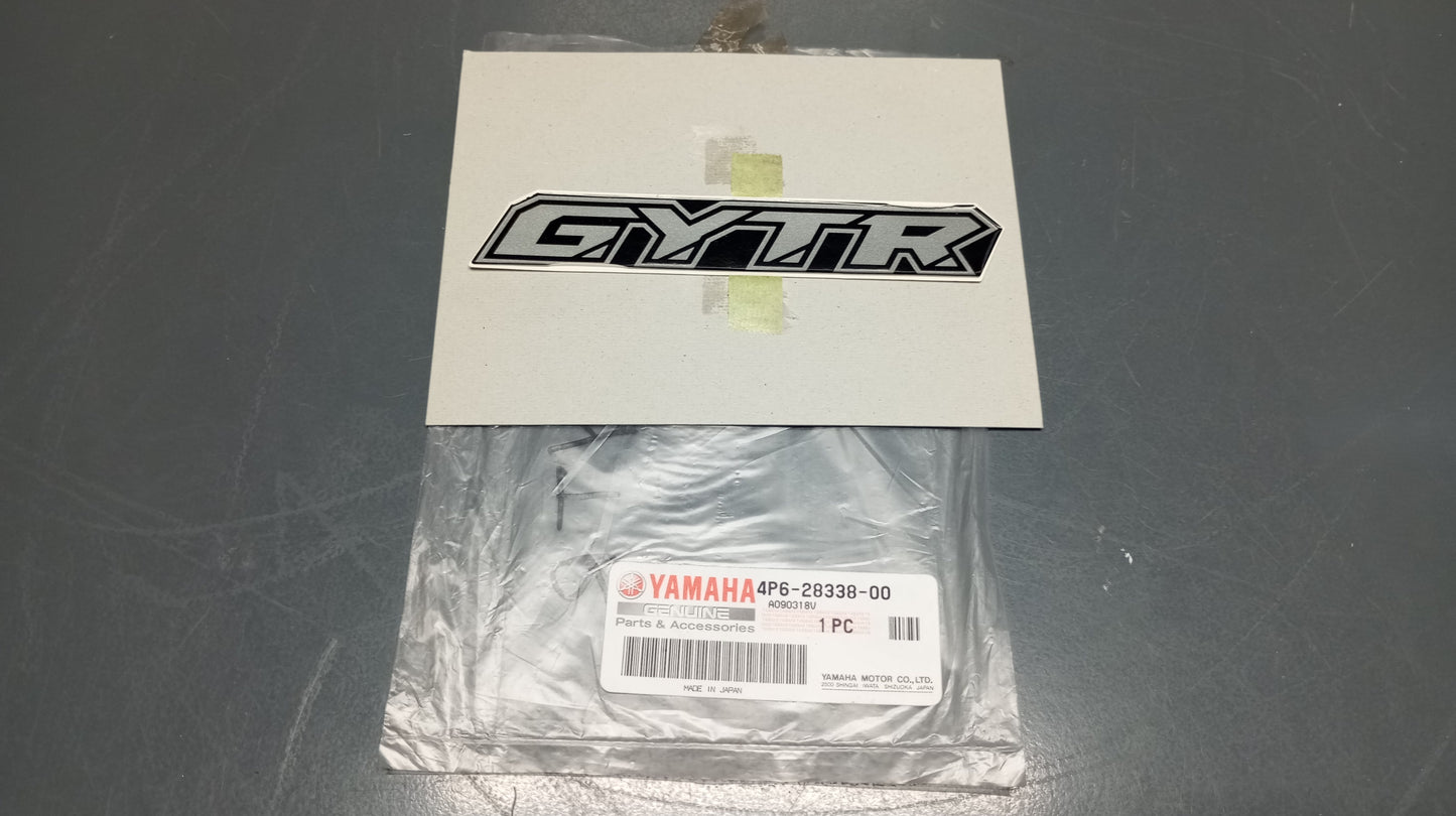 Yamaha genuine new yzf r6 2008 emblem sticker decal pn 4p6-28338-00