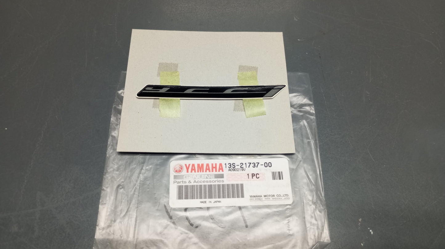 Yamaha genuine new yzf r6 2008 emblem decal pn 13s-21737-00