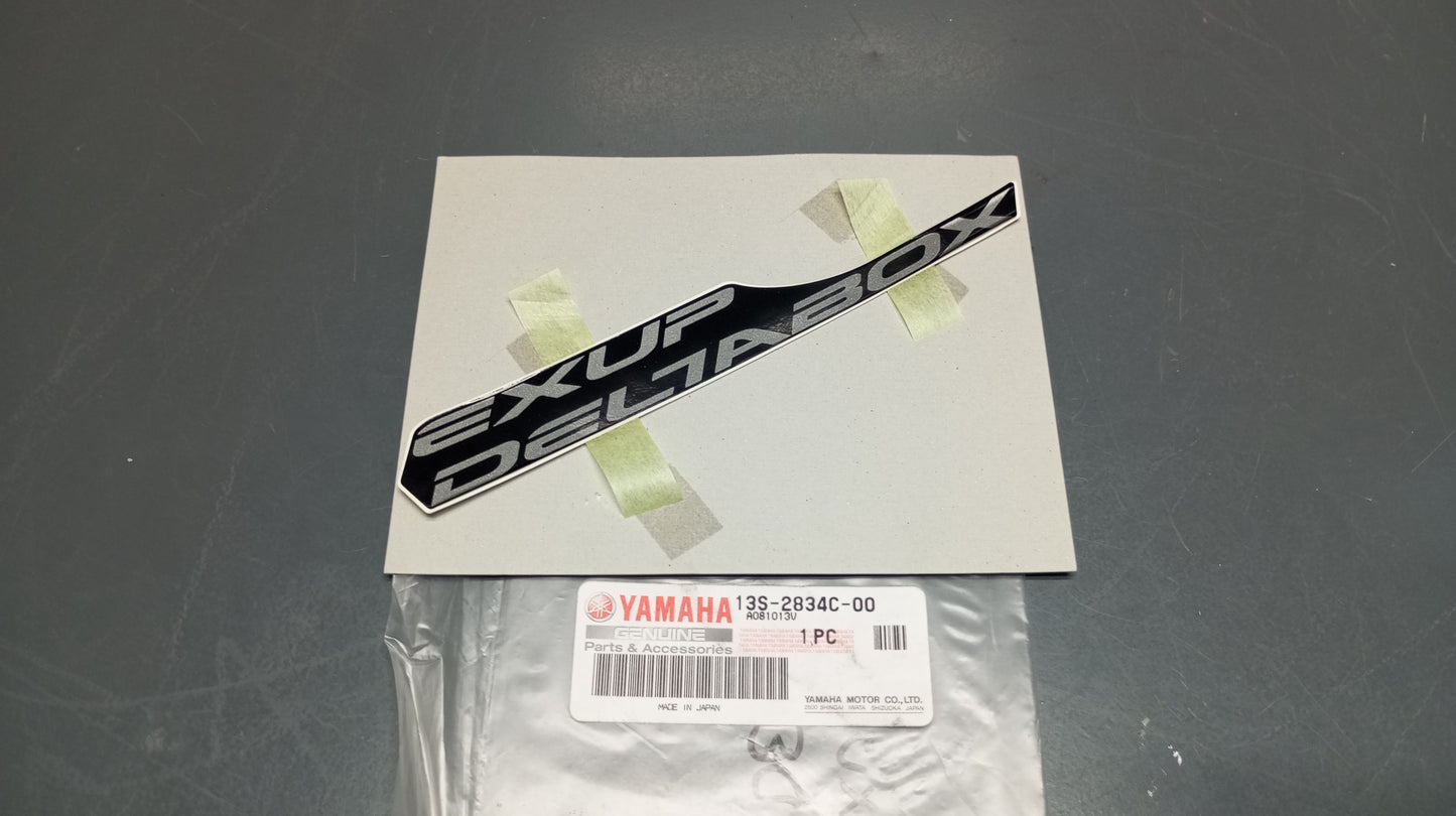 Yamaha genuine new yzf r6 2008 emblem decal pn 13s-2834c-00