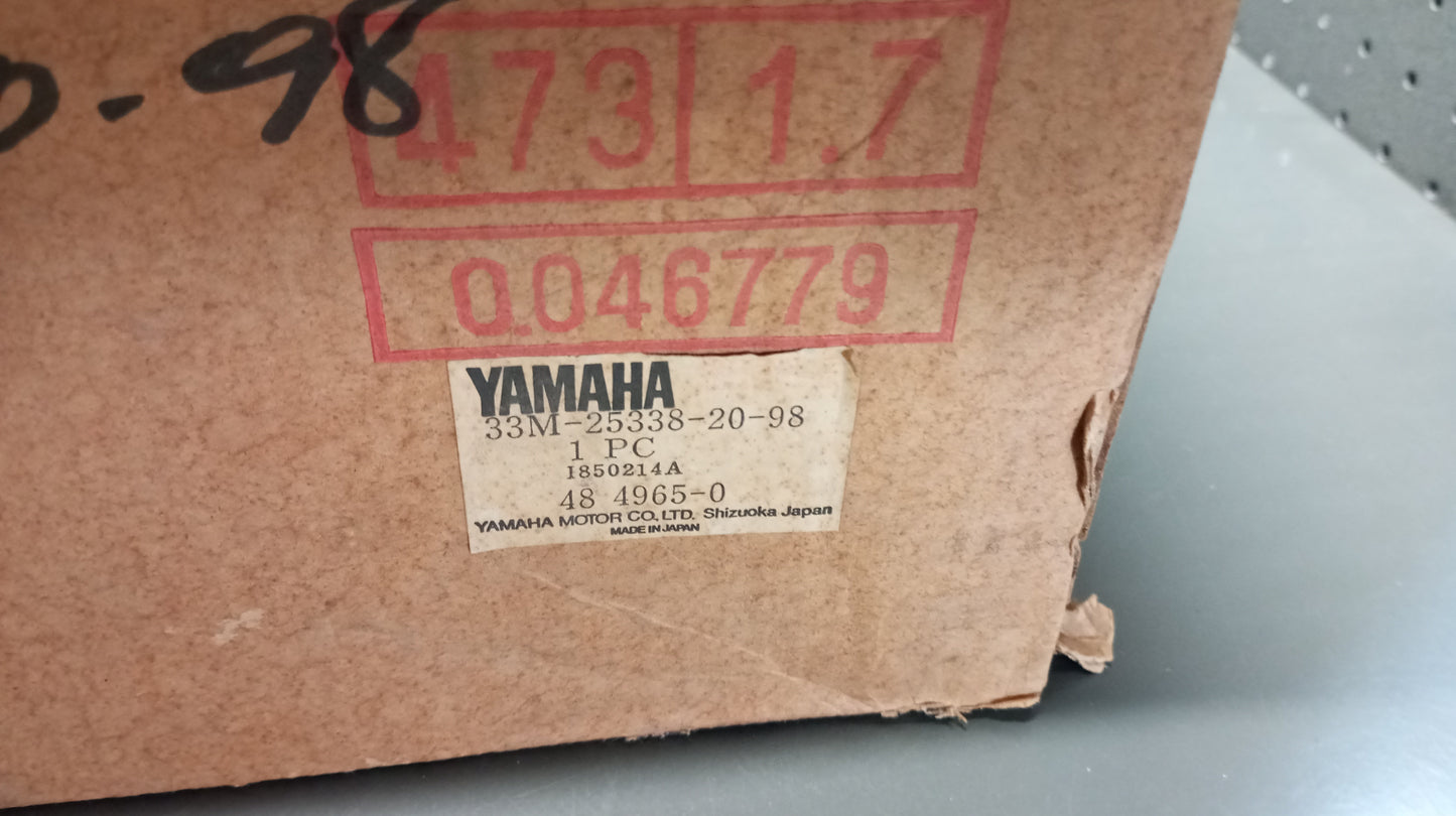 Yamaha genuine nos fj600 1984-90 xj600 1984-91 rear cast wheel rim pn 33m-25338-20-98
