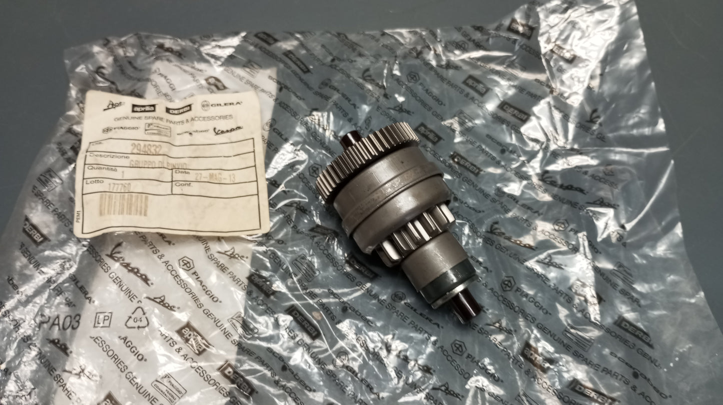 Piaggio genuine new gilera runner 180 fxr hexagon lxt 180 pinion for starter motor pn 294832