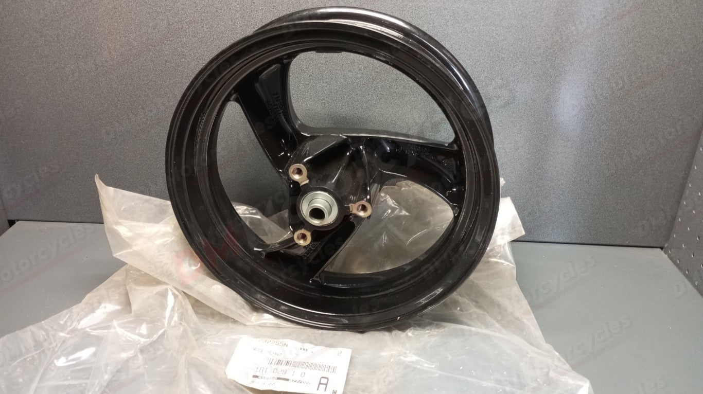 Peugeot genuine nos vivacity 50 viva 50 front wheel black 3x12 pn 737755n