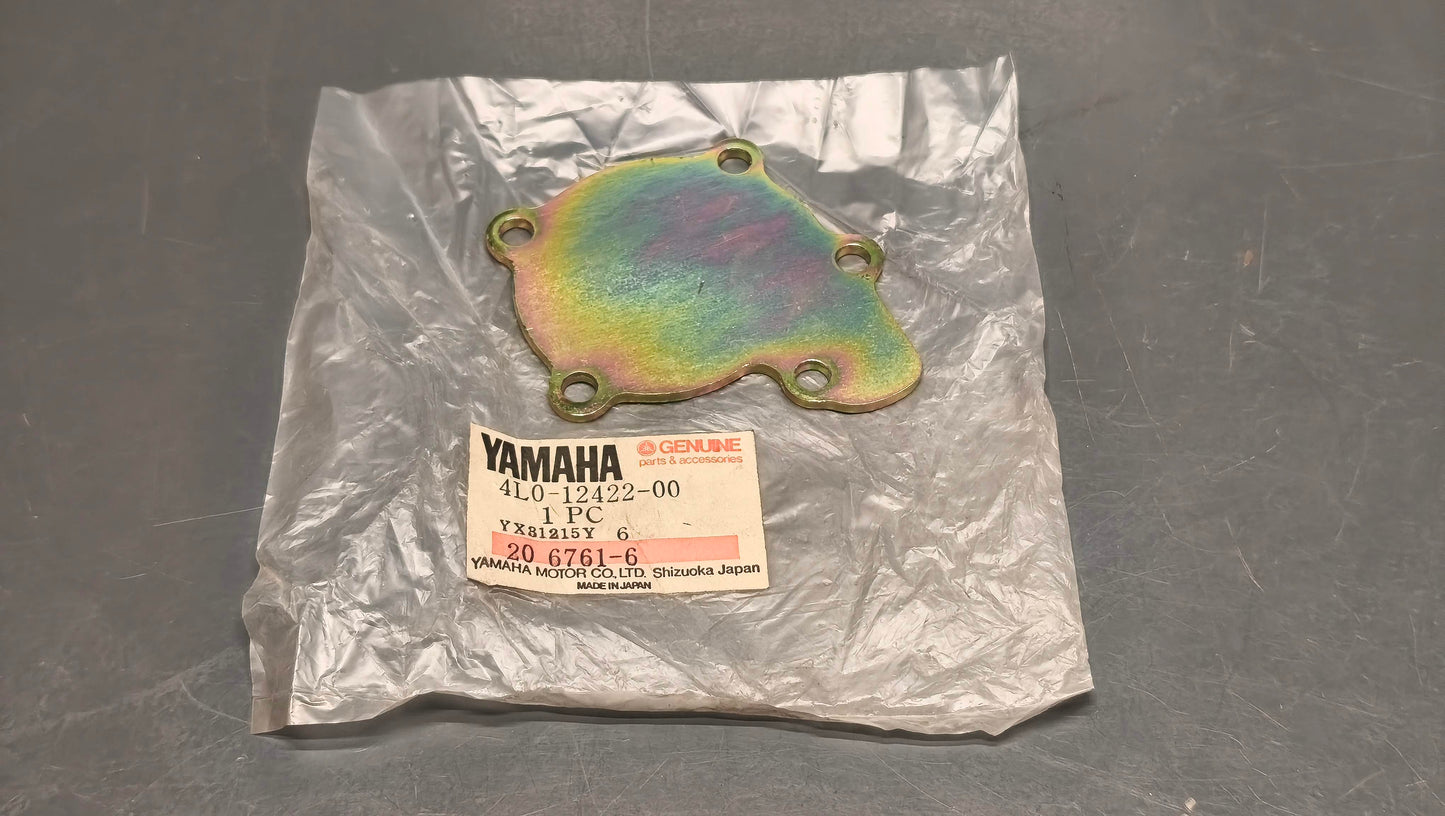 Yamaha genuine nos rd350 1981-92 rz250 1983-88 rz350 1981-89 water pump housing cover pn 4l0-12422-00