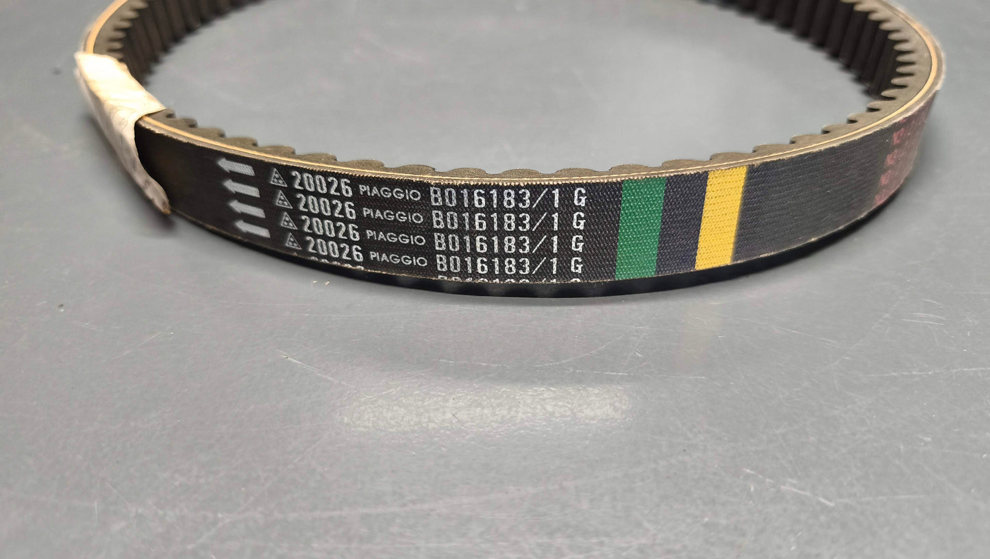 Genuine Piaggio CVT V-Belt for Vespa/Piaggio/Aprilia 125-200cc B016183
