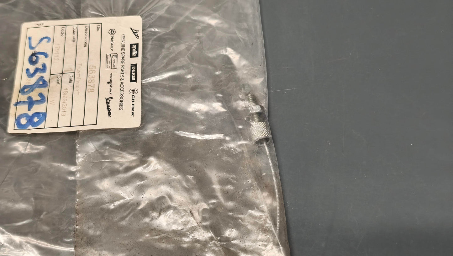 Genuine Piaggio Gilera Runner 50 Throttle Cable 563878
