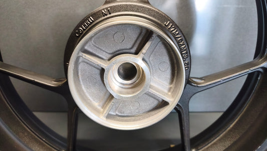 Suzuki used Gixxer / GSX150 Rear Cast Wheel (Drum Brake) 64111-34J00-QC3