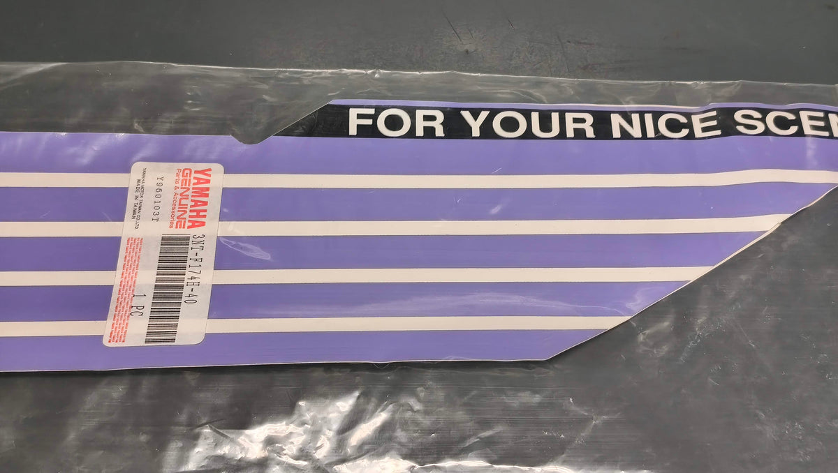 Yamaha Genuine CT50S right Side Cover Graphic Decal 3NT-F174B-40