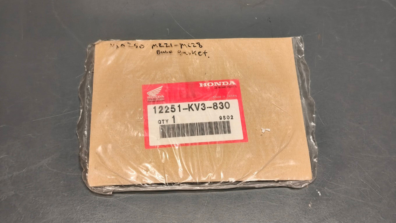 Honda genuine new nsr250 mc21 mc28 cylinder head gasket pn 12251-kv3-830