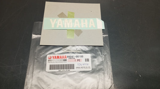 Yamaha genuine new yzf r1 r6 yzf600 fz fzs600 trx850 tw200 emblem decal pn 99241-00100 - Www.dm-motorcycles.com