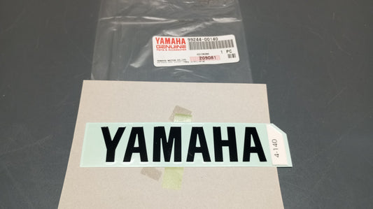 Yamaha genuine new xvs950 ttr125 sr400 yz80 yz85 emblem sticker decal pn 99244-00140 - Www.dm-motorcycles.com