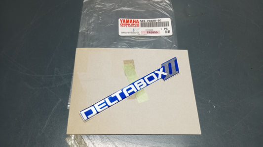 Yamaha genuine new yzf r6 2001 2002 emblem decal pn 5eb-28328-60 - Www.dm-motorcycles.com