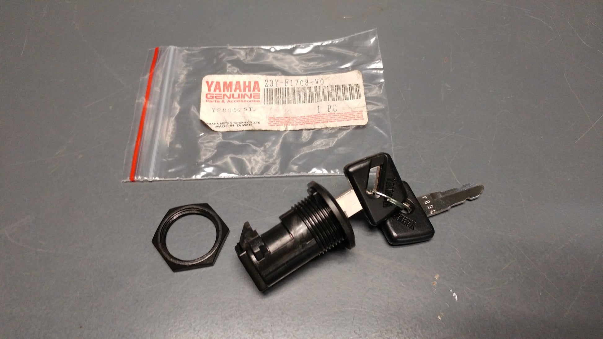 Yamaha genuine new cr50 1991 96 ct50 1990 xc125 cygnus 1998-01 side cover lock pn 23y-f1708-v0