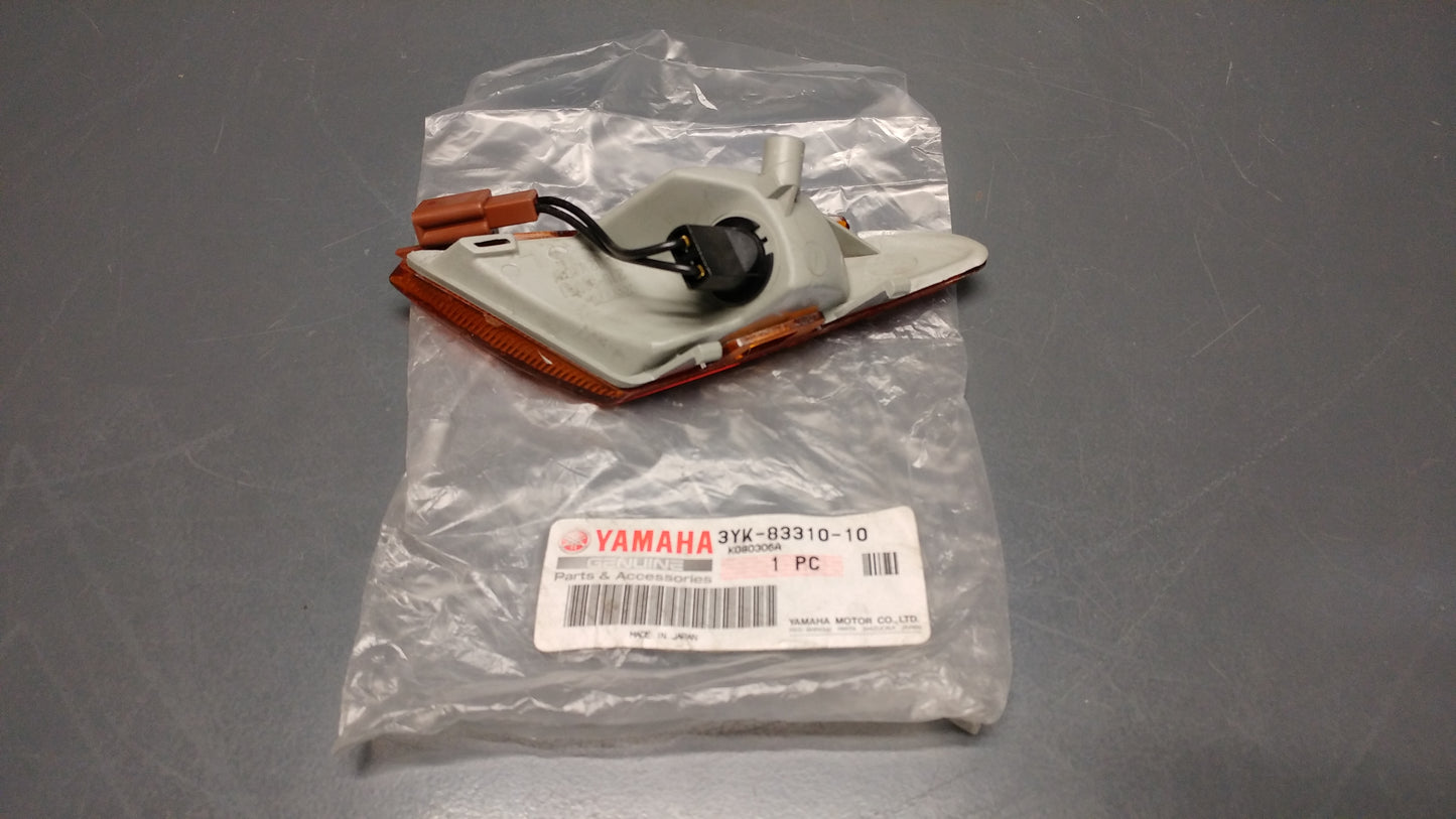 Yamaha genuine new yg50 jog 1995-2000 left front turn signal flasher indicator pn 3yk-83310-10