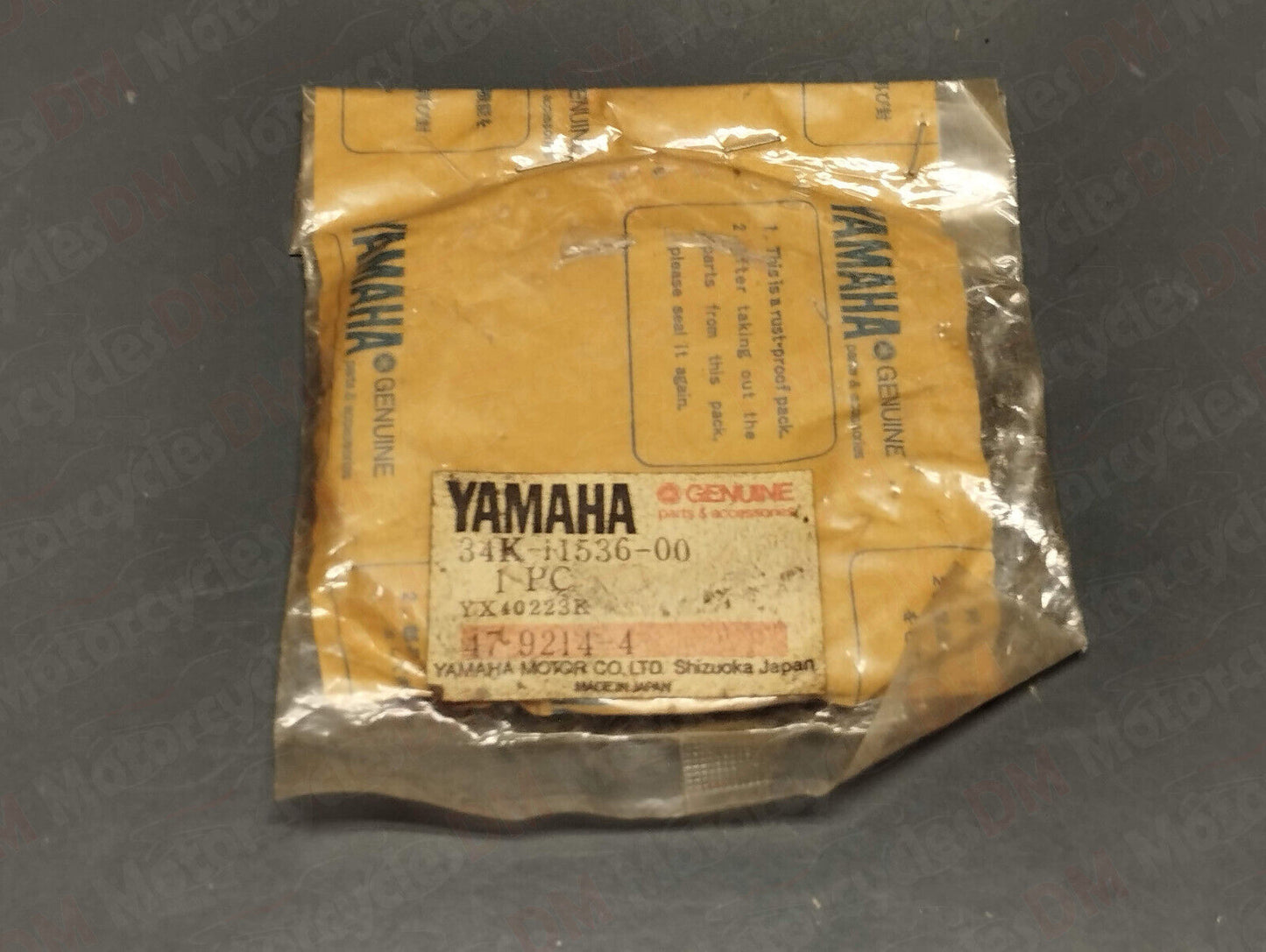 Yamaha genuine nos xt 500 600 srx 600 400 drive gear (44t) pn 34k-11536-00