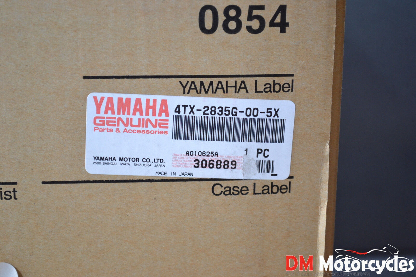 YAMAHA GENUINE NEW TDM850 TDM 850 1999 UPPER COWLING PN 4TX-2835G-00-5X