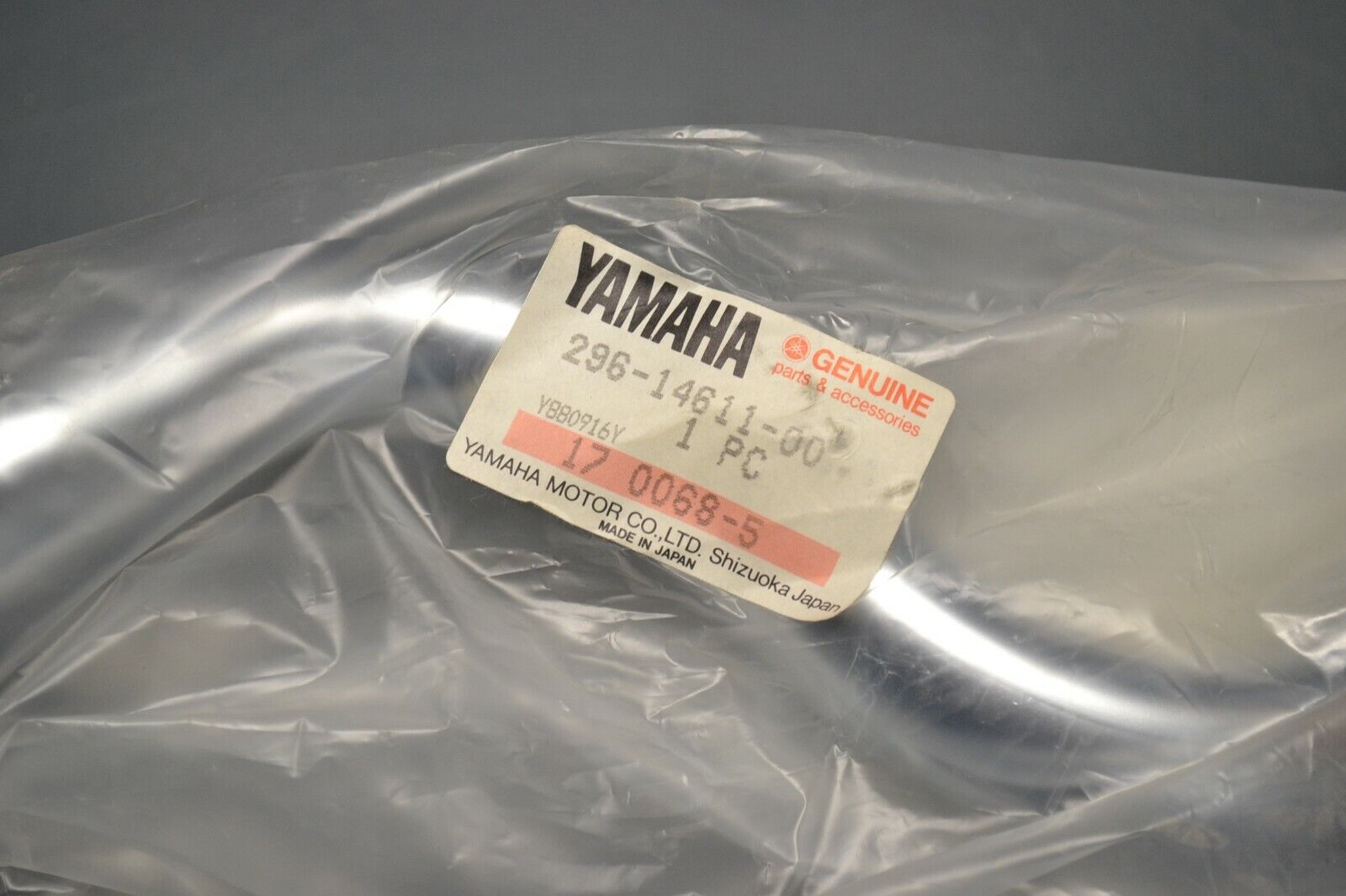 Yamaha genuine nos V80 v75 mate exhaust muffler header pipe pn 296-14611-00