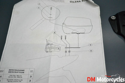 Piaggio genuine new gilera runner top box panier mounting kit pn 602988m