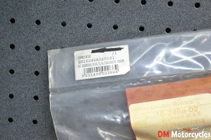 Genuine new Zero Gravity double bubble smoke windshield kawasaki zx6 zx6rr 05 06