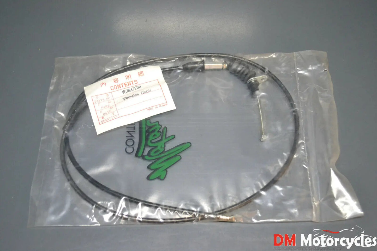 Nos honda ct50 ct 50 aftermarket throttle cable direct replacement 