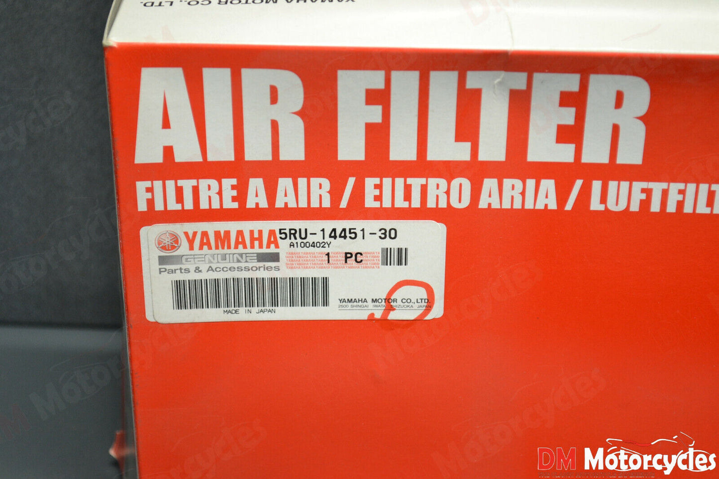 Yamaha genuine new yp 400 majesty air filter cleaner pn 5ru-14451-30