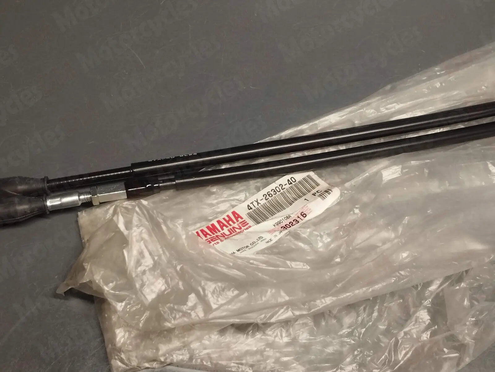 Yamaha genuine new tdm 850 99-01 throttle cable pn 4tx-26302-40