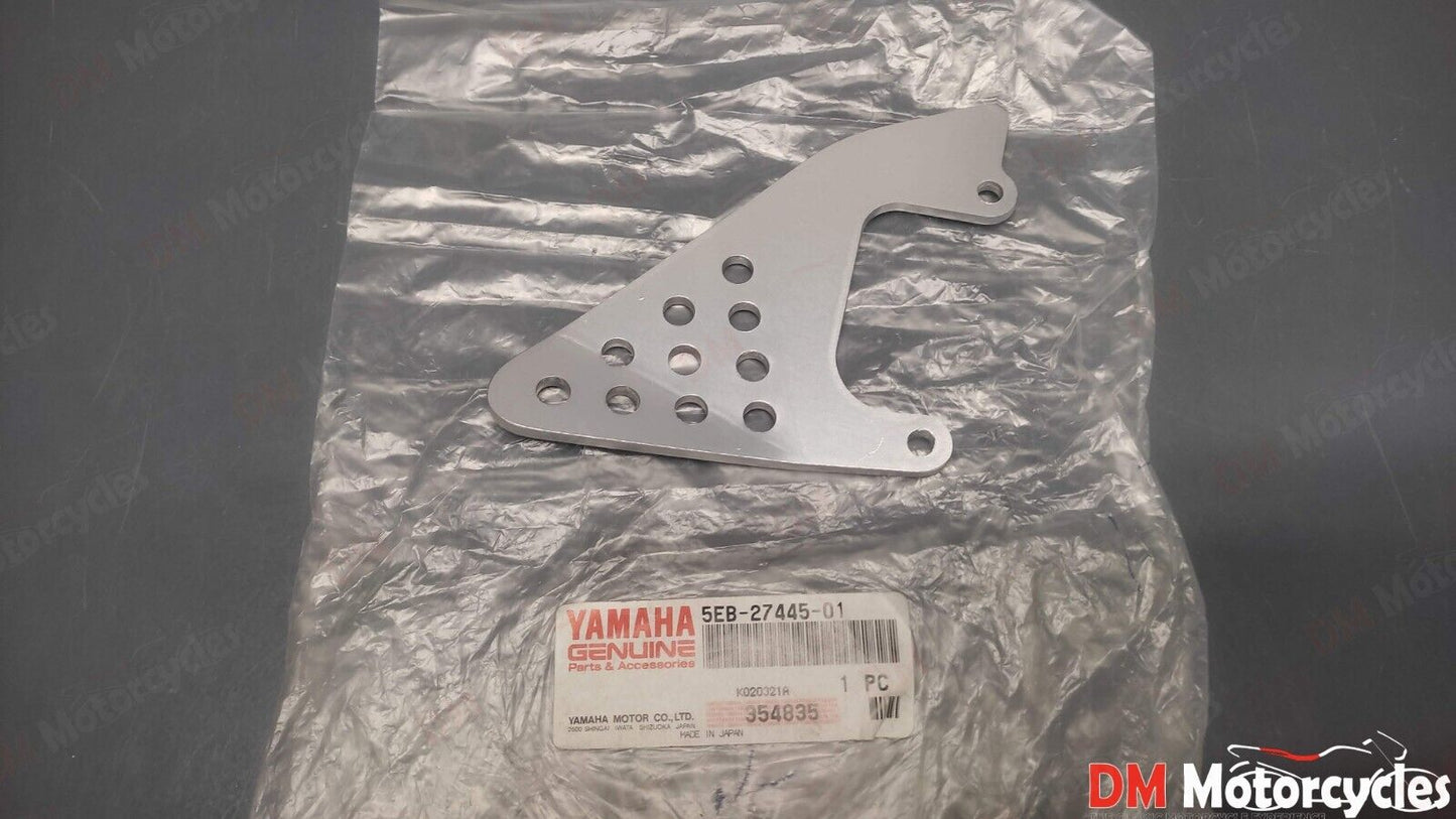 Yamaha genuine new yzf r6 1999 - 2002 rear set plate pn 5eb-27445-01