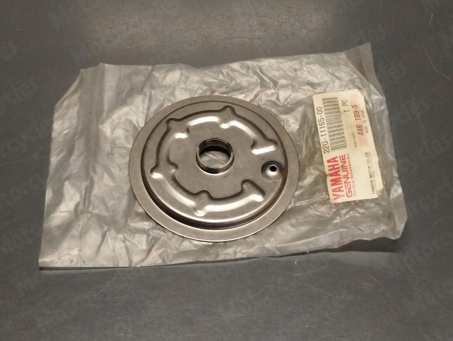 Yamaha genuine new Virago 535 650 crankcase breather plate pn 22u-11165-00