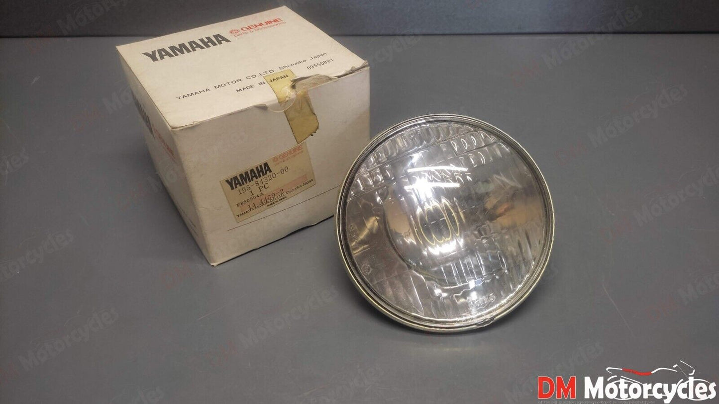 Yamaha genuine nos jt1 1971 headlight lens pn 195-84320-00