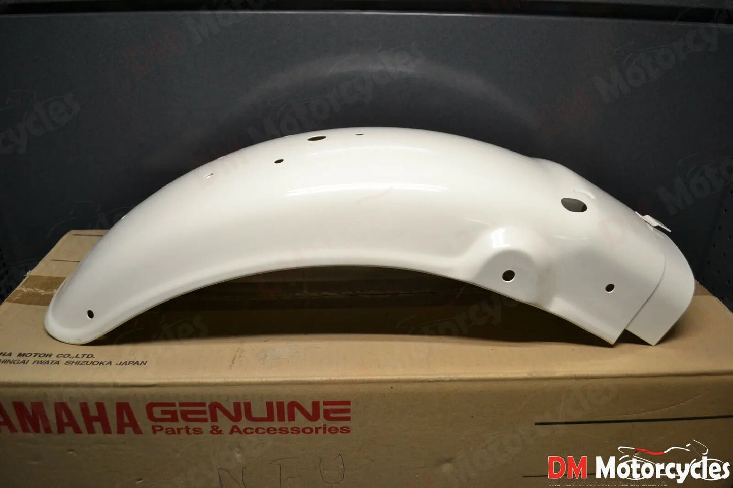 Yamaha genuine new fz750p fz 750 police rear metal fender pn 2kw-21610-00-y5