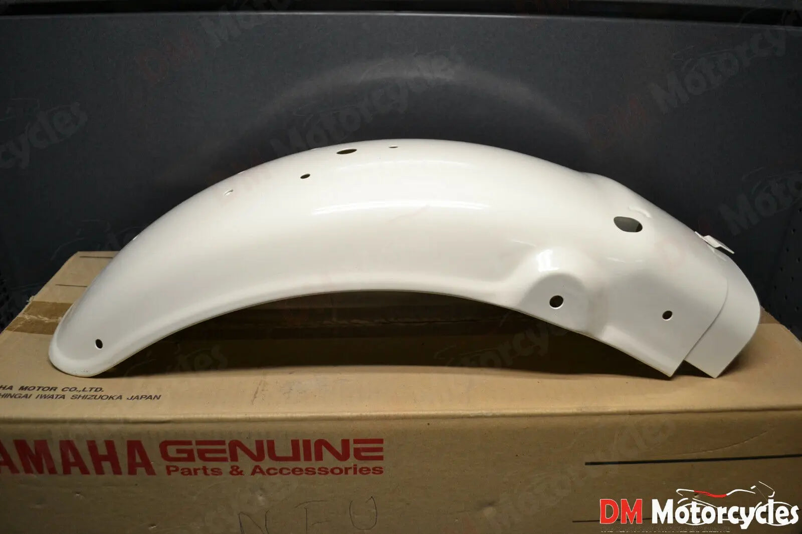 Yamaha genuine new fz750p fz 750 police rear metal fender pn 2kw-21610-00-y5