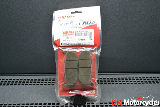 Yamaha genuine new xv650 vstar brake pad kit pn 4tr-w0045-00