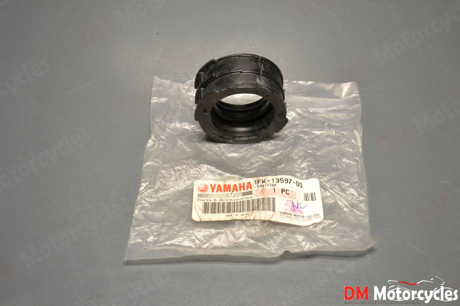 Yamaha genuine new vmax v max 1200 vmx intake manifold rubber pn 1fk-13597-00