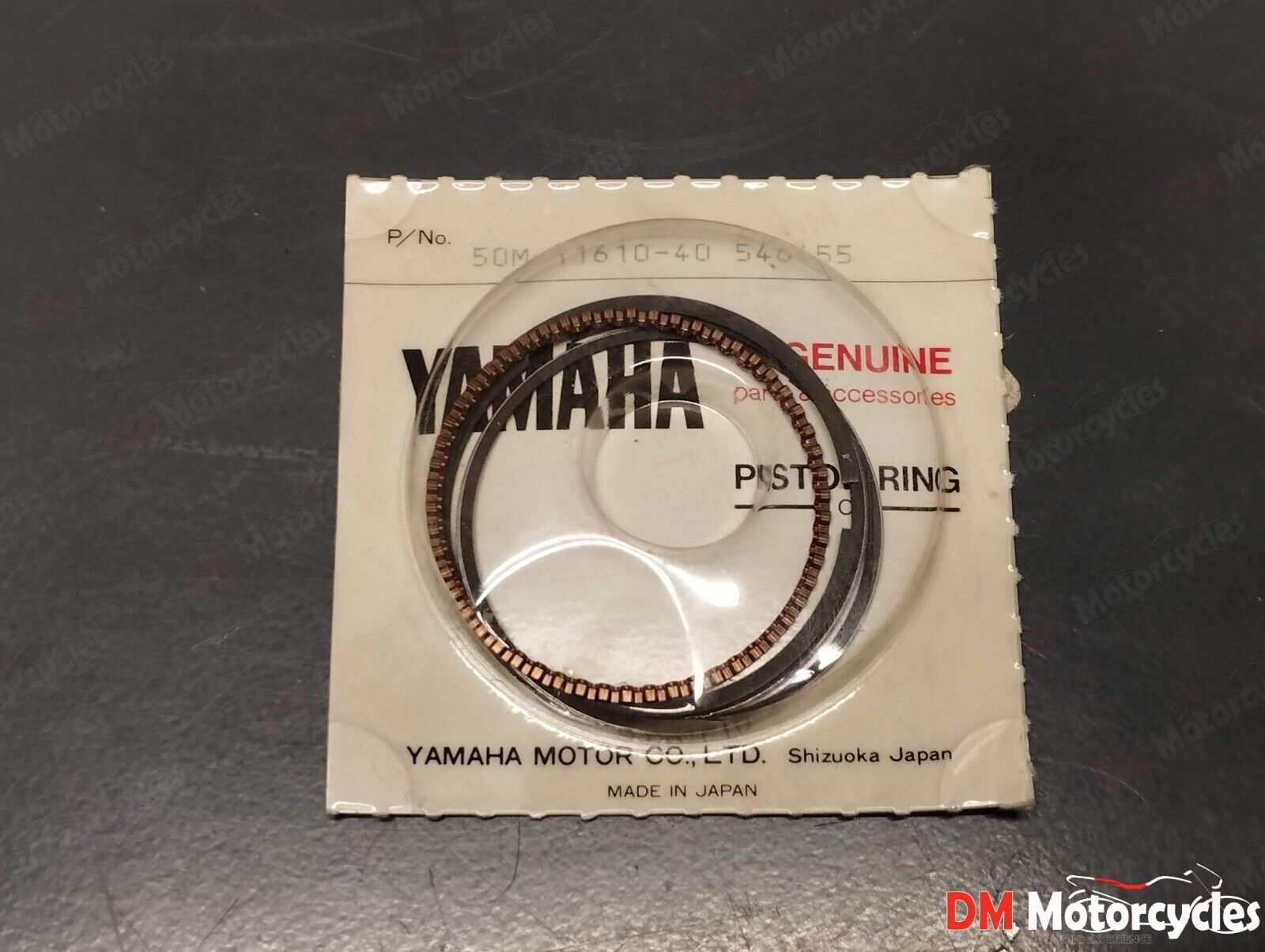 Yamaha genuine XV250 Virago XVS250 DragStar 1mm os piston ring pn 50m-11610-40