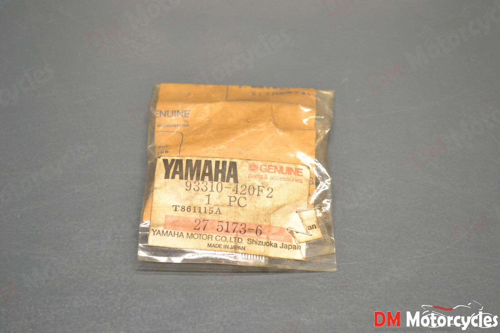 Yamaha genuine nos pw 80 y zinger grizzly connecting rod bearing pn 93310-420f2