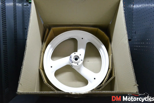 Yamaha genuine new fz 750 genesis 3ks6 front cast wheel rim pn 3cv-25168-00-ua
