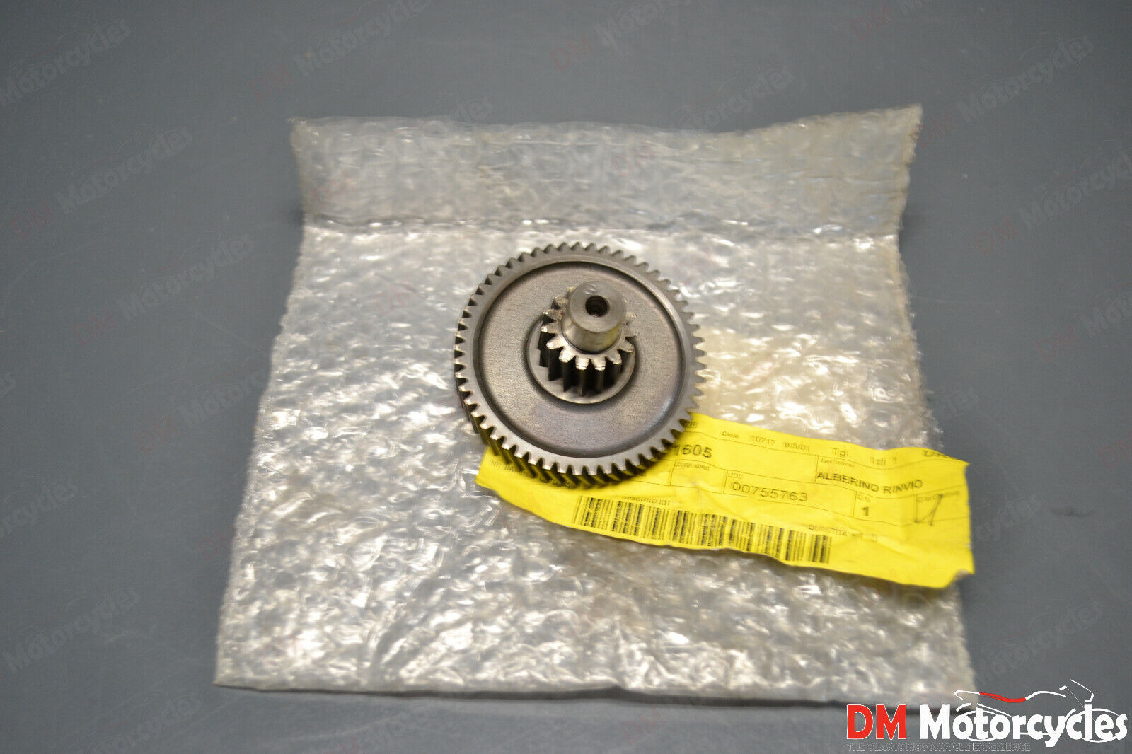 Piaggio genuine nos Gilera DNA 50 transmission shaft pn 4871605