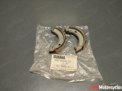 Yamaha genuine nos ca pw qt mj 50 brake shoes kit pn 2e9-w2535-00