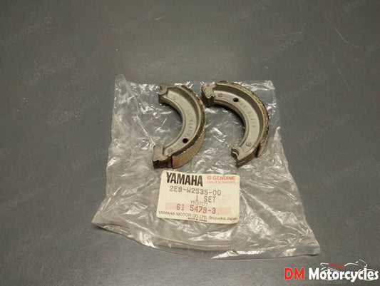 Yamaha genuine nos ca pw qt mj 50 brake shoes kit pn 2e9-w2535-00