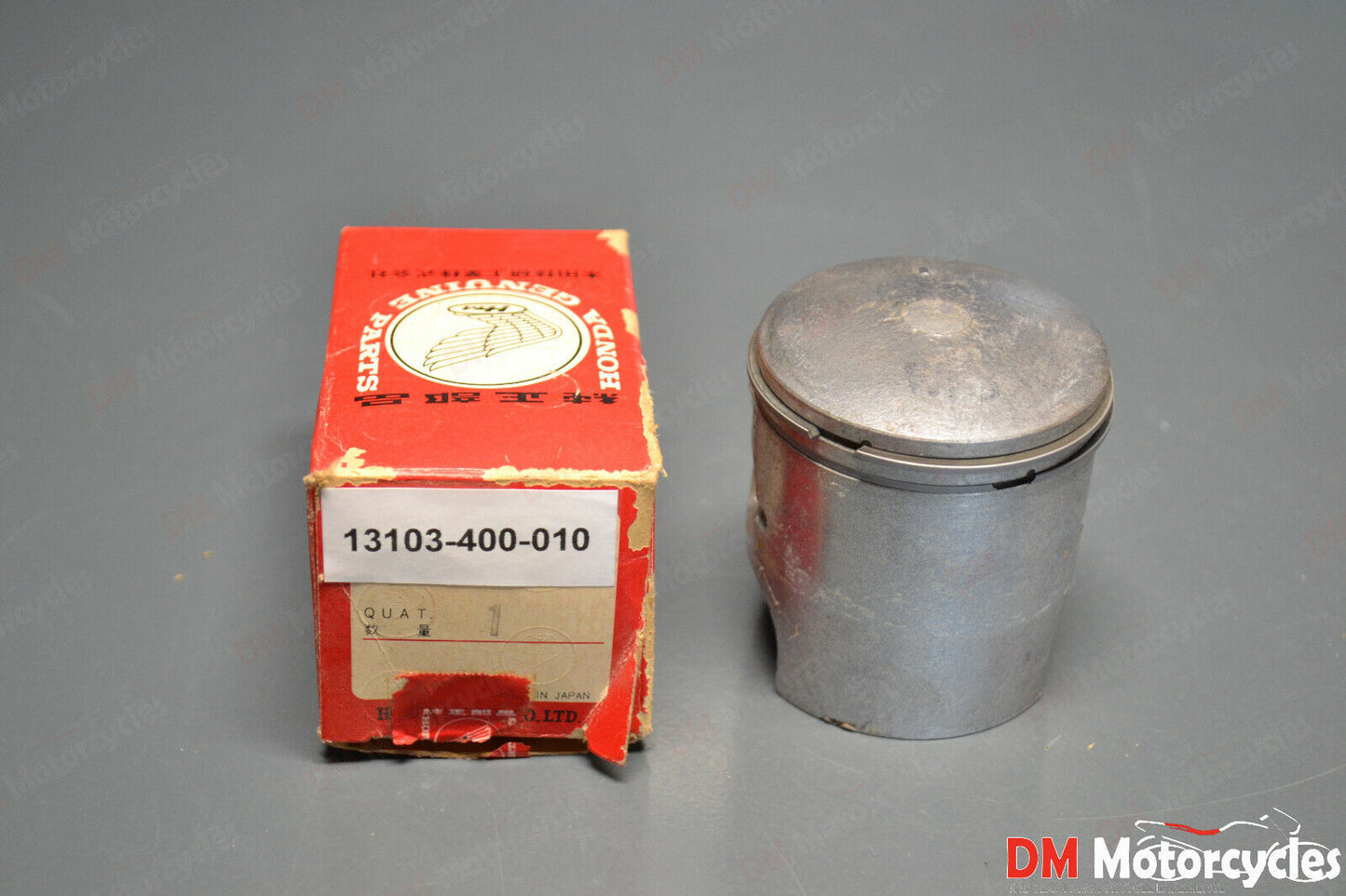Honda genuine nos cr125 cr 125 elsinore piston 0.50 over size pn 13103-400-010