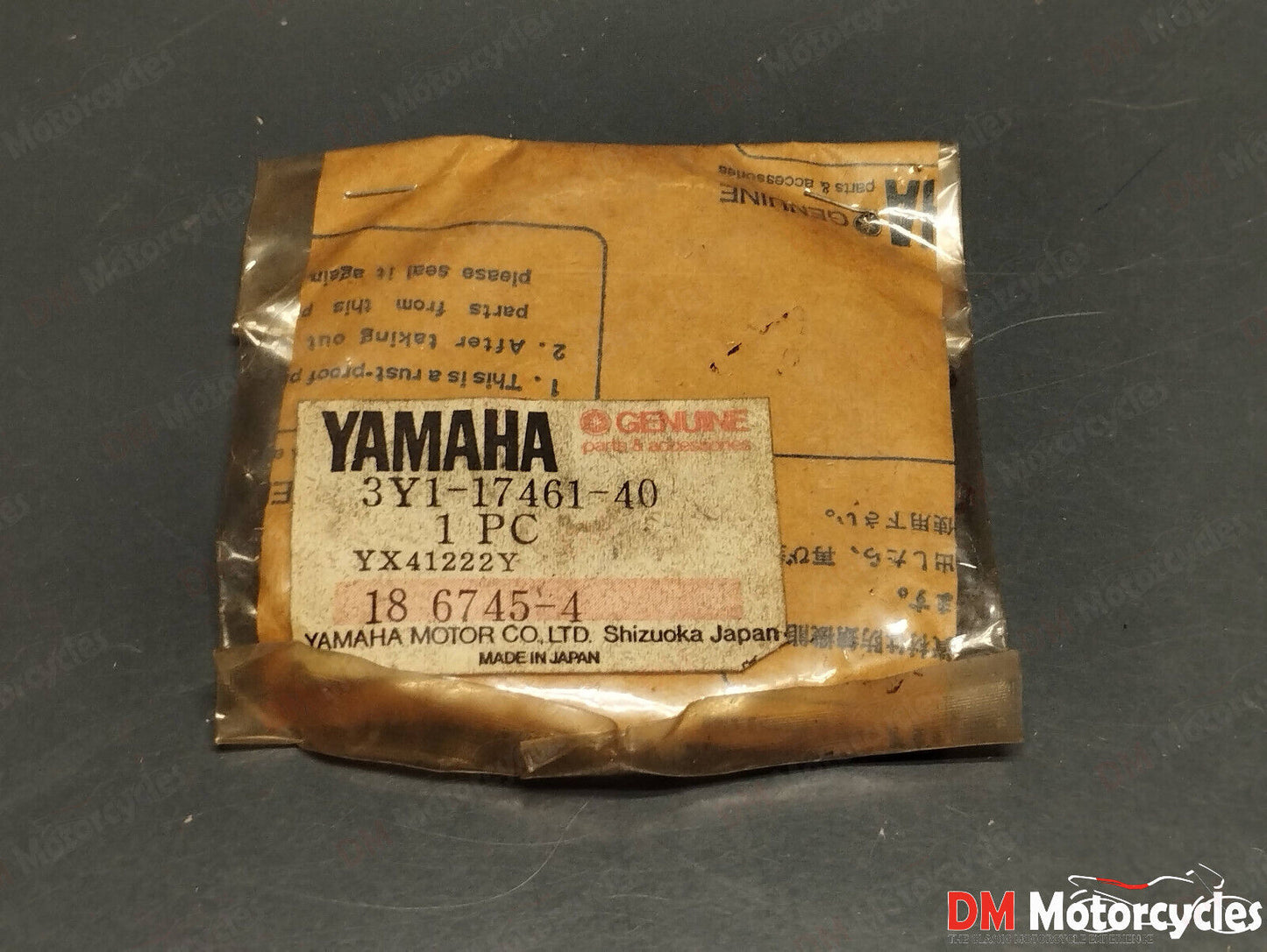 Yamaha genuine nos yz 250 490 dt it 250 drive sprocket 14t pn 3y1-17461-40