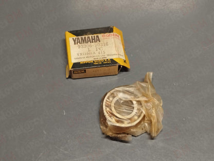 Yamaha genuine nos xt 600 500 350 250 xv 1000 1100 750 bearing pn 93306-20316