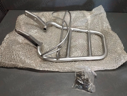Peugeot genuine new trekker tkr furious 50 silver rear rack carrier pn 005362AR