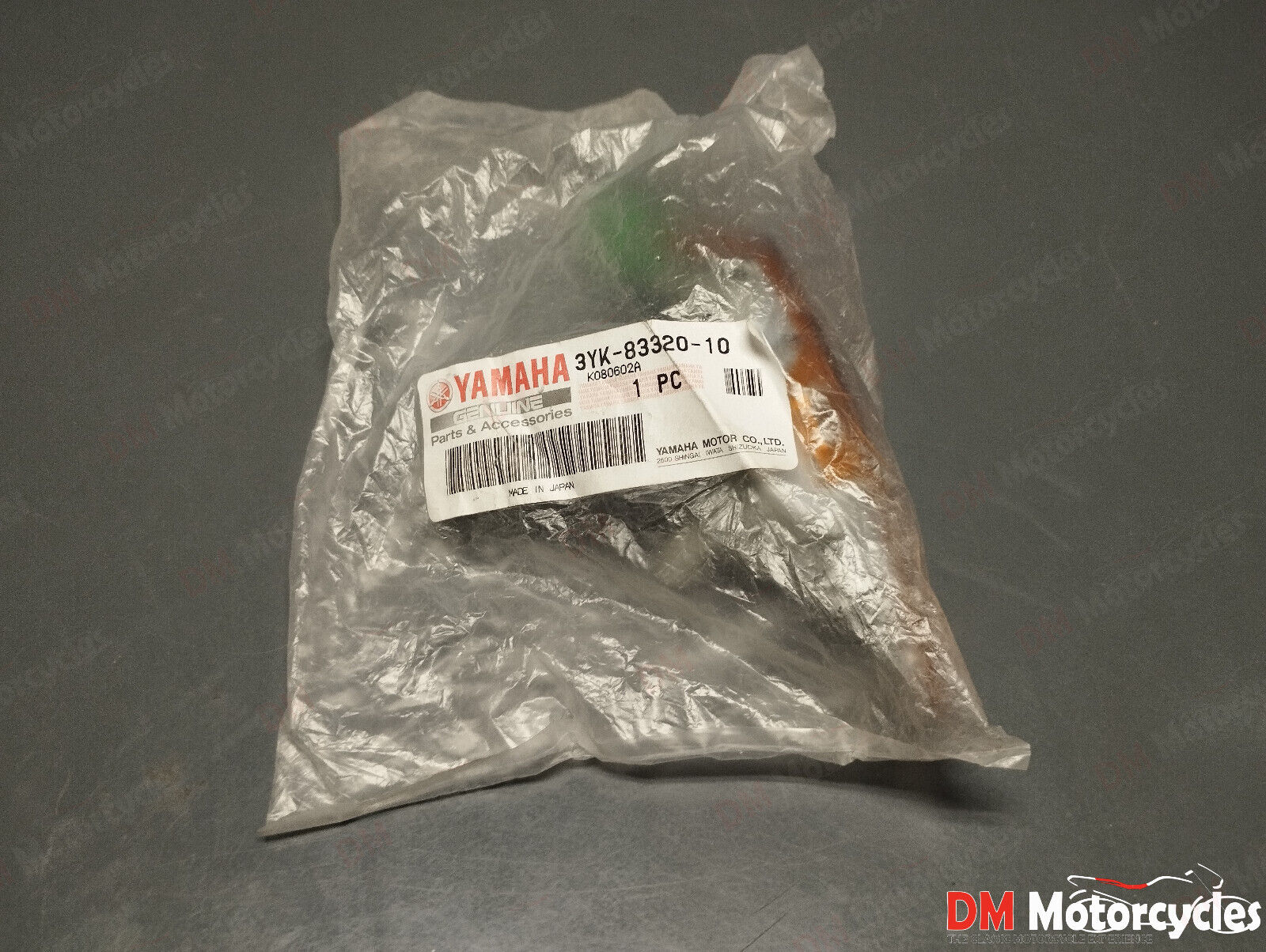 Yamaha genuine new yg 50 jog front turn signal pn 3yk-83320-10