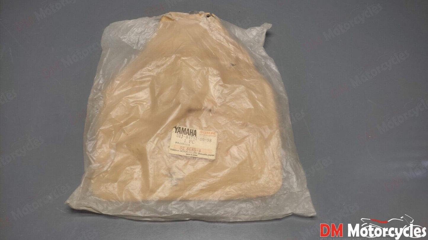 Yamaha genuine nos xj600 xj 600 1986 number plate assy pn 51j-84751-98