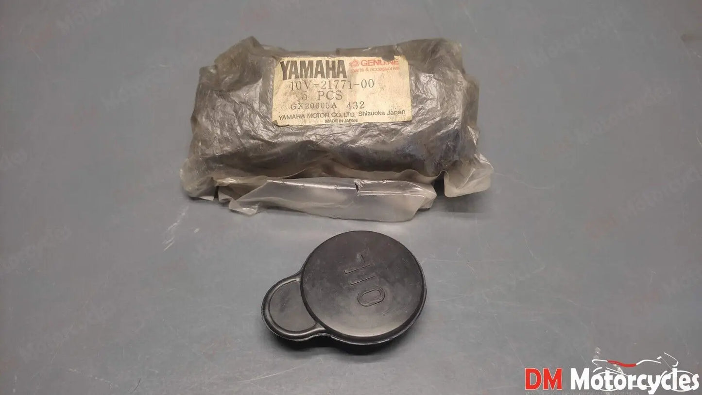 Yamaha genuine nos rd350 dt80 dt125 oil cap pn 10v-21771-00